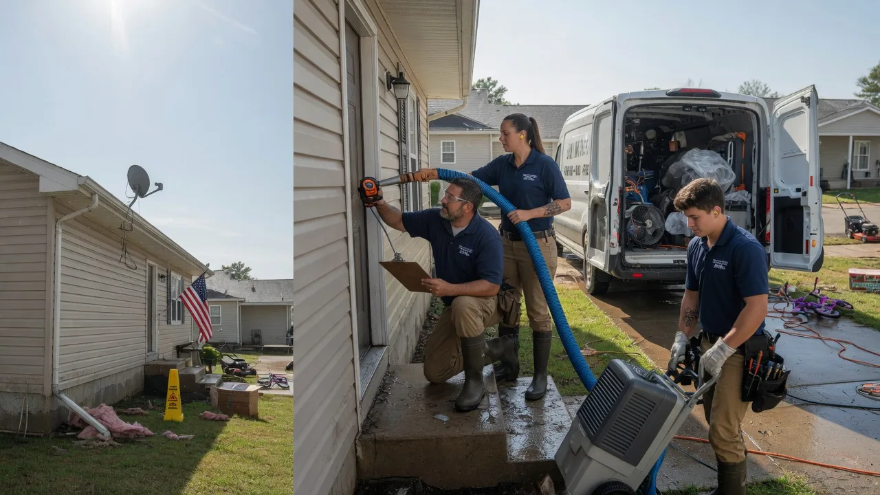 Ceiling Water Damage Restoration in Harahan, LA near me